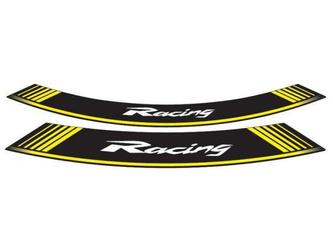 Paski na felgi puig uniwersalne (racing) żółte