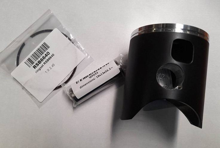 Wossner tłok ktm (2t) sx 250 (sx250) '06-'22, exc 250 (exc250) '06-'22, tpi '18-'22, freeride 250r '14-18, husqvarna tc/te 250 '14-'22, beta rr 250 '13-'22 (66,35mm), (płaskie denko podtoczona krawędz), (1 pierścień) kuty, race , tuning head