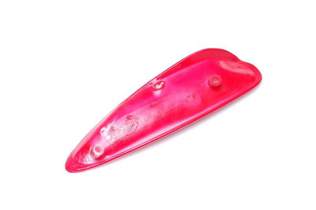 Zaślepka osłona kierownicy prawa 125 GY6 4T czerwona