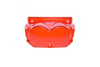 Klosz lampy tył czerwony do MBK Ovetto