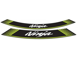 Paski na felgi puig do kawasaki ninja zielone