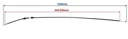 Linka sprzęgła skutera kinroad Py-5