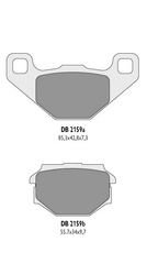 Klocki hamulcowe kh382 - zastępują db2159mx-d oraz db2159qd-d