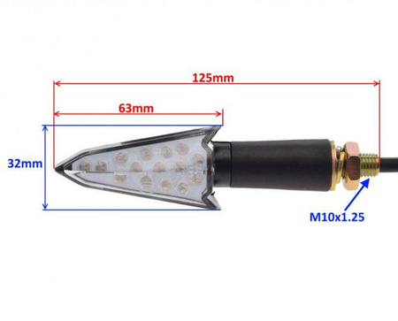 Kierunkowskaz lewy tył do Longjia LJ125T-8M
