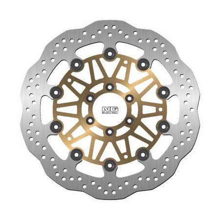 Tarcza hamulcowa przód moto guzzi norge 1200 '06-16 (320x64x5,0mm) (6x8,5mm) wave pływająca