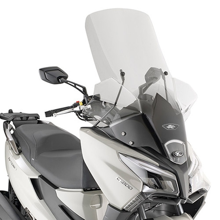 Szyba kymco x-town 125-300 city (20) przezroczysta 97 x 66 cm - potrzebne mocowanie d6115kitk
