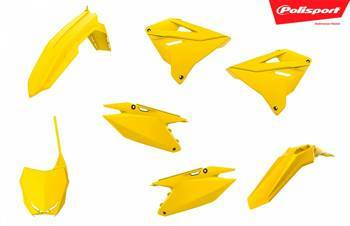 Komplet plastików suzuki rm 125/250 '01-'08 restyling na rmz 450 '22' kolor żółty