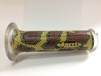 manetki 01687-pi python (120 mm/22 mm) bez otworu kolor brązowy/czarny/żółty