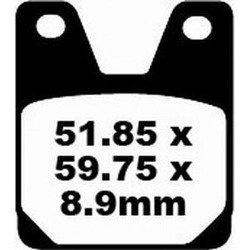 KLOCKI HAMULCOWE MOTOCYKLOWE EBC267