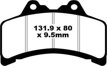 KLOCKI HAMULCOWE MOTOCYKLOWE EBC FA191