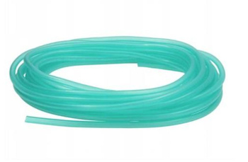 Przewód paliwa przeźroczysty (zielony) 7x10 mm - 1 mb