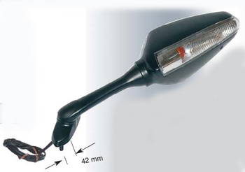 Lusterko lewe suzuki gsxr 1000 '05-'06, gsxr 600/750 '06