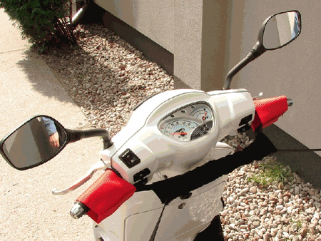 Pas Transportowy Puig Do Motocykli (Za Kierownicę) Czarny