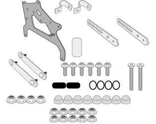mocowanie skrzynki narzędziowej ks250 do stelaża kl5108cam