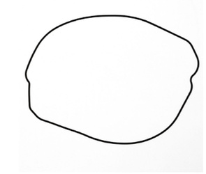 Prox 2022/12 uszczelka pokrywy sprzęgła honda cr 250 '02-'07 (oem: 91311-kz