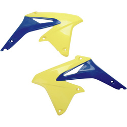 Osłony chłodnicy suzuki rmz 450 '08 kolor żółty/niebieski