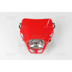 Lampa przednia UFO Firefly enduro cross czerwona