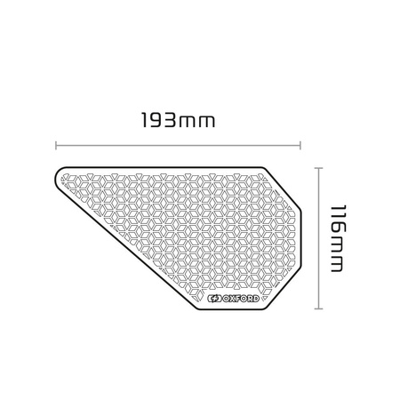 Tankpad do motocykla turystycznego Adventure