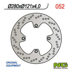 Tarcza hamulcowa przód suzuki dr 650 '90-'95, dr 750 big '88-'90 (280x121x4) (4x10,5mm)