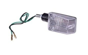 Kierunkowskaz motocyklowy mini czarny Żarówkowy 12V