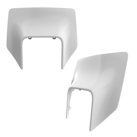 Polisport osłona lampy przód husqvarna te/fe '17-'19 kolor biały (wzór oem)