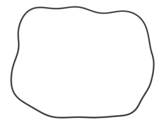 uszczelka pokrywy sprzęgła zewnętrzna yamaha yfm 550 grizzly '09-14, yfm 700 grizzly '07-15 (o-ring plstikowej pokrywy sprzęgła)(oem 3b4-15379-00-00)