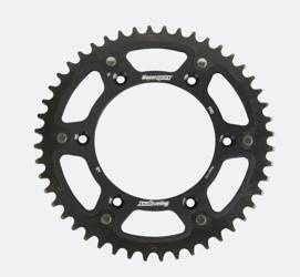 Zębatka tylna stealth (stalowo-aluminiowa) 808 48 suzuki rm/rmz (jtr808.48) kolor czarny