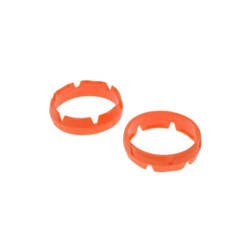 Pierścienie ochronne widelca amortyzatora Wp Pomarańczowe