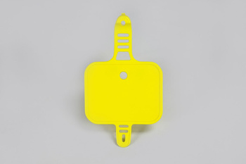 Tablica na numer startowy honda crf 50 '04-'21 kolor żółty