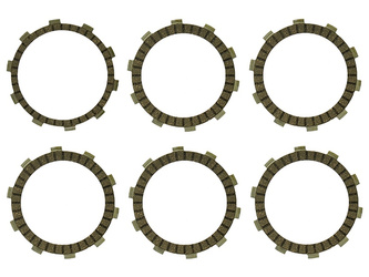 Psychic tarcze sprzęgłowe yamaha ybr 250 '07-'11 (f1675) (ebs1217)