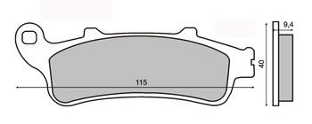 Klocki Hamulcowe Sintered Rms.