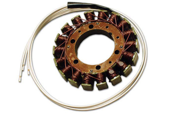 Uzwojenie alternatora (stator) yamaha xv535 virago '87-'01, xtz660 '91-'98, xtz750 '89-'95, suzuki ls650 '86-'04, vs1400 '87-'04, kawasaki v
