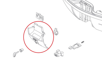 Element Zamykania Kufra K355n, K355nt, K400n, K400nt, K47n, K47nt, K47nn Manta, K37n, K37nt, K37nn Manta