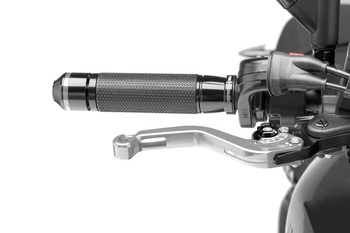 Regulowana Dźwignia Hamulca 2.0 Puig (Superkrótka, Wymaga Adaptera) Srebrno-Czarna