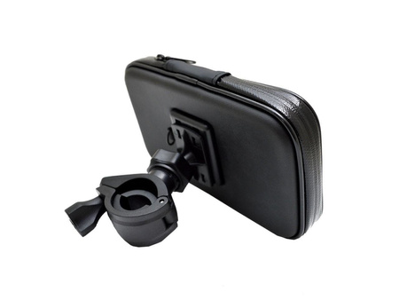 UCHWYT GPS MOTOCYKLOWY NA KIEROWNICĘ 75X140 MM