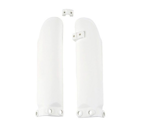 OSŁONY TELESKOPÓW ( AMORTYZATORÓW ) PRZEDNICH KTM SX 65 '02-'25, HUSQVARNA TC 65 '24-'26, GAS GAS MC 65 '21-'26 KOLOR BIAŁY