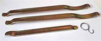 Łyżka do opon do zastosowania profesjonalnego 35cm/35cm/24cm (3 sztuki)