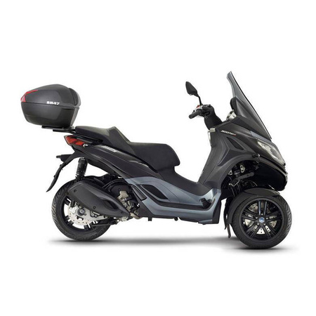 Kufer centralny motocyklowy Shad SH47 czerwone wstawki