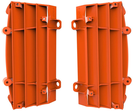 Osłony chłodnicy kratki (komplet) ktm sx/sx-f/exc/exc-f '16-'22 kolor pomarańczowy