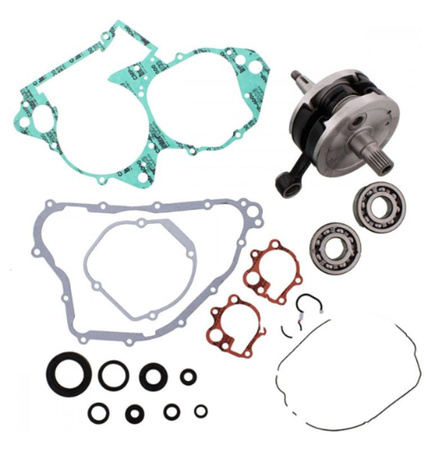 Wiseco wał korbowy honda cr 250 05-07 (z łożyskami i uszczelniaczami na wał oraz kompletem uszczelek na dół silnika)