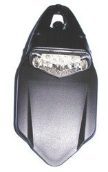 Lampa tył led z Błotnikiem Homologowana enduro