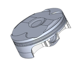 TŁOK (4T) KTM SX-F / EXC-F / XC-F 350 '23-'25, GAS GAS MC / EX / ES 350 F '24-'25, HUSQVARNA FC / FX / FE 350 '23-'25 (STD. + 0,02MM = 87,97MM) (15.5:1 CR)