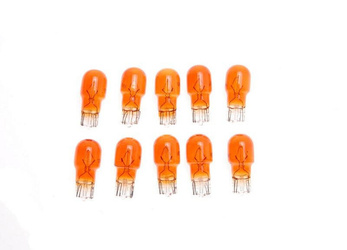 Żarówka kierunkowskazu motocykla całoszklana 12V 10W T13