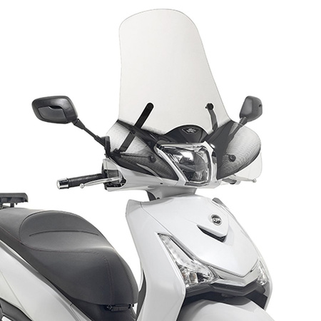 Szyba sym hd 300 (19), piaggio medley 125-150 i get / medley 125-150 i get (20), symphony 125 (20), kymco people 300 (19) 49 x 66 cm przezroczysta - potrzebne mocowanie pod dany model