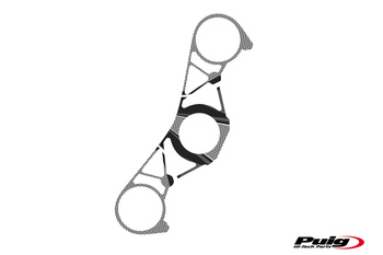 Radikal Osłona Półki Kierownicy Puig Do Yamaha Yzf-R1 09-11 Szary