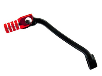 Dźwignia zmiany biegów ktm 690 duke / smc / supermoto aluminiowa kolor czarny, końcówka pomarańczowa (75034031000)