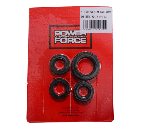 Komplet Uszczelniaczy Power Force Gy6 4 Sztuki Agility 50 4t