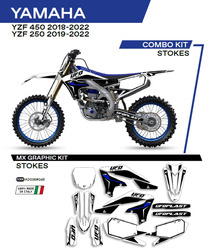 Komplet naklejek (oklein) yamaha yzf 250 '19-'22