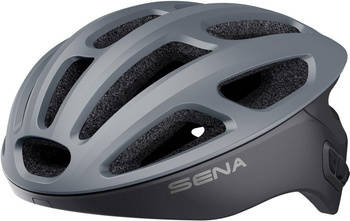 Kask rowerowy r1 road z wbudowanym interkomem bluetooth 4.1 do 900m rozmiar l ( 58-62 cm ) kolor szary (el)