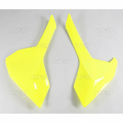 Boczki tylne husqvarna tc 125/300 16-18, tc 250 17-18, te/tx 125/250/300 17-19, fe 250/350/450/501 17-19, fc 250/350/450 16-18 kolor żółty fluo